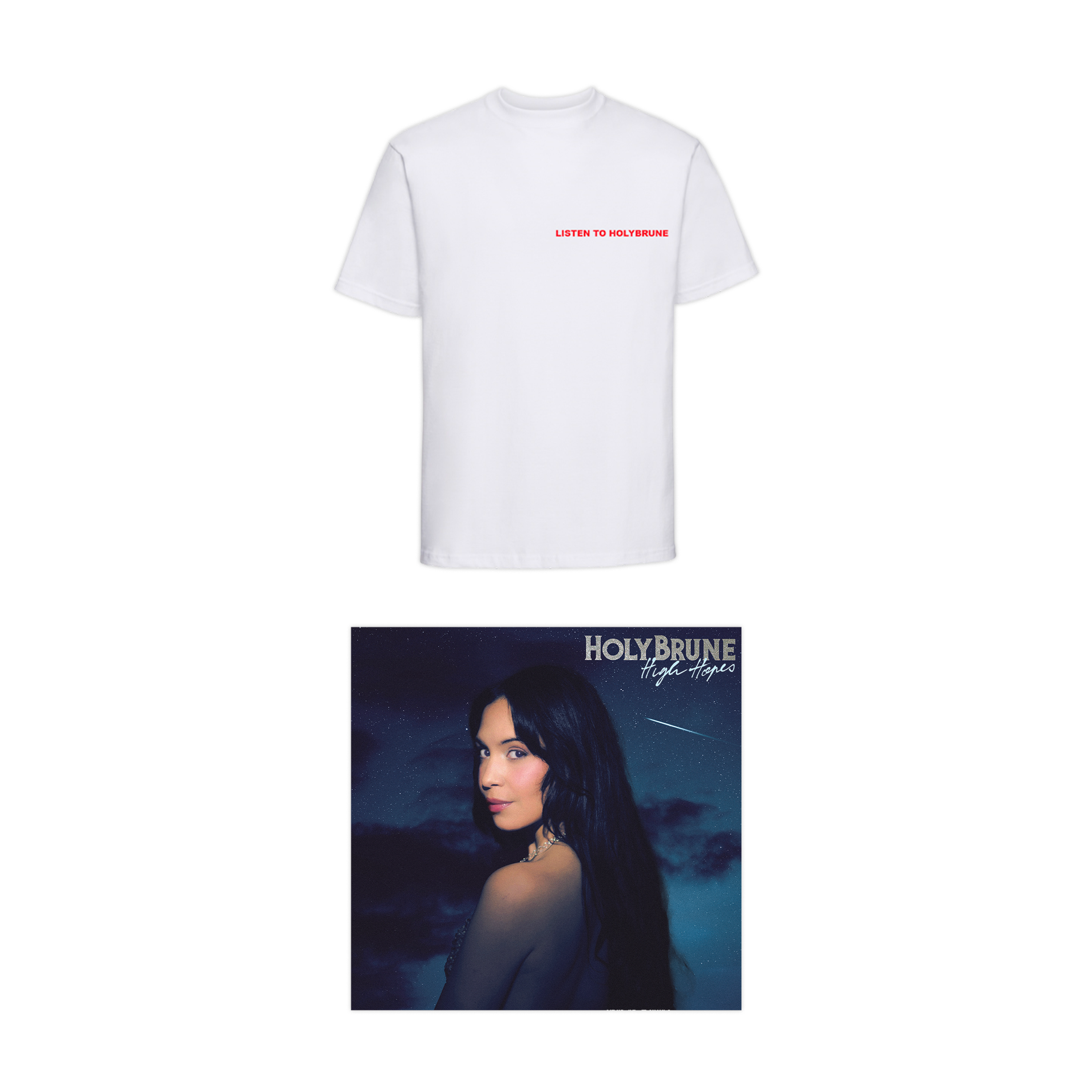 Vinyle + T-shirt unisexe au choix