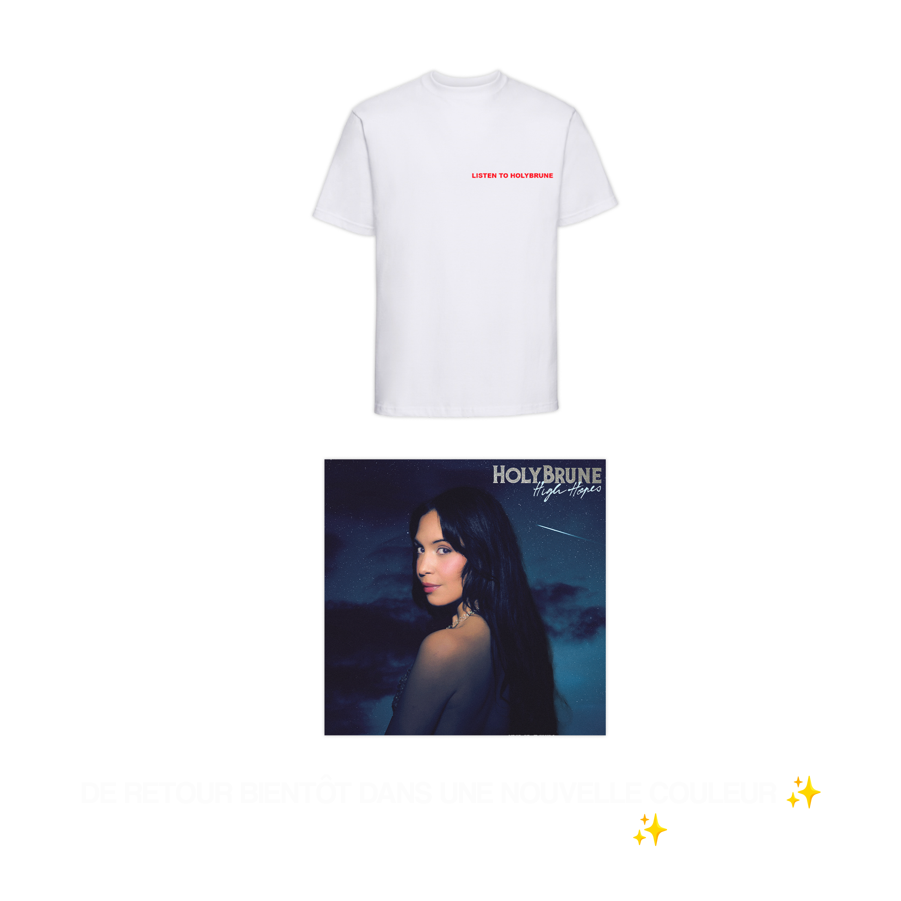 Vinyle + T-shirt unisexe au choix