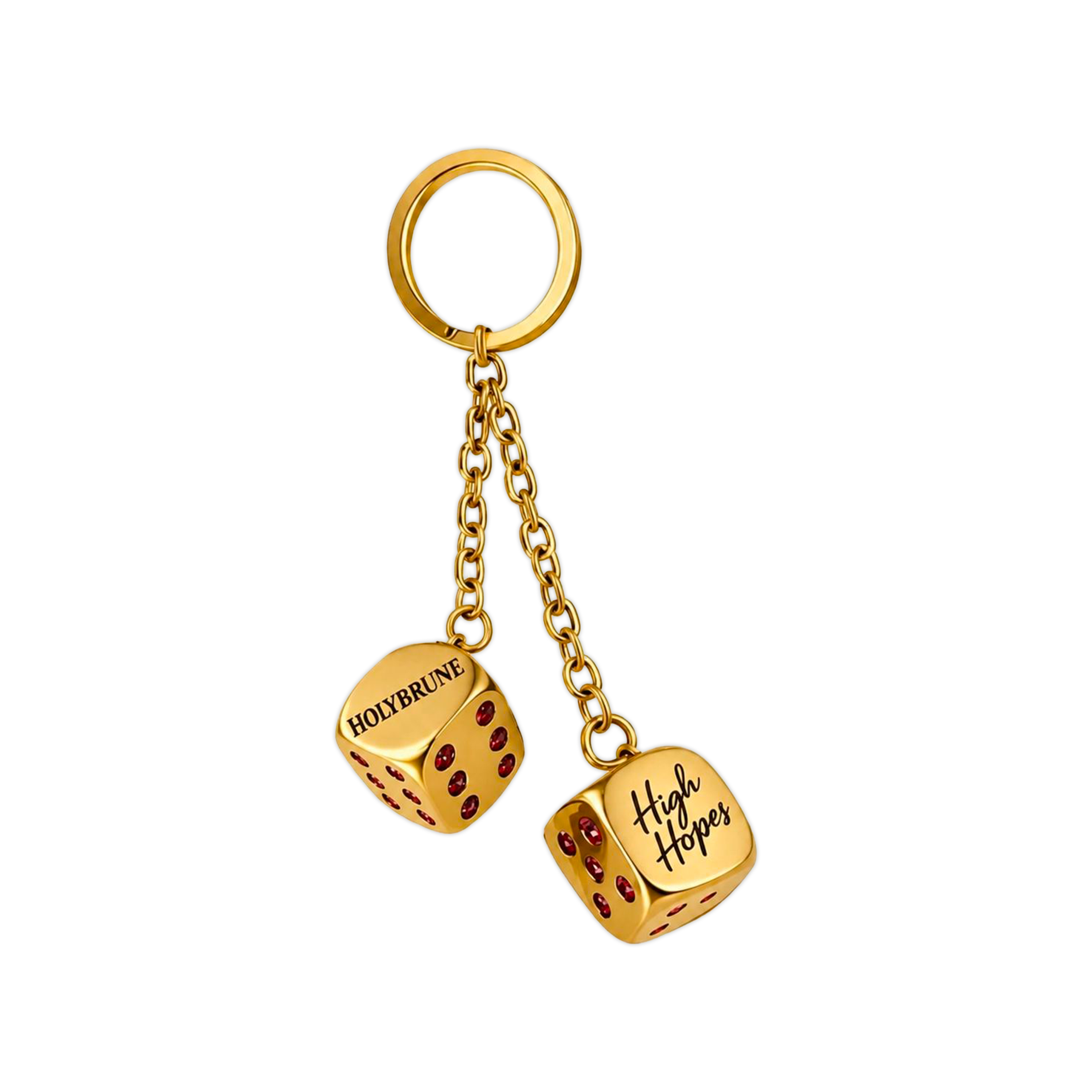 “High Hopes” limited edition collector's keychain - Gold